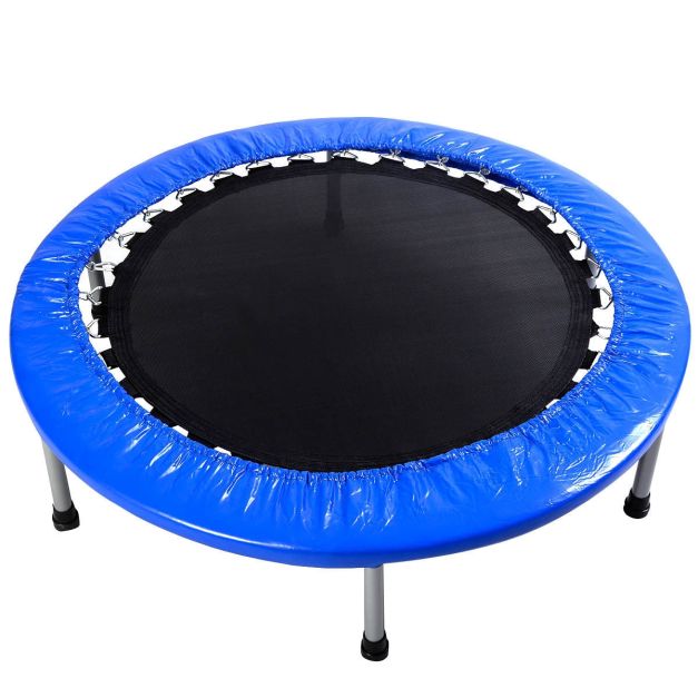 Numeriek een keer Registratie mini trampoline (96cm opvouwbare kindertrampoline fitness tuintrampoline) -  Costway