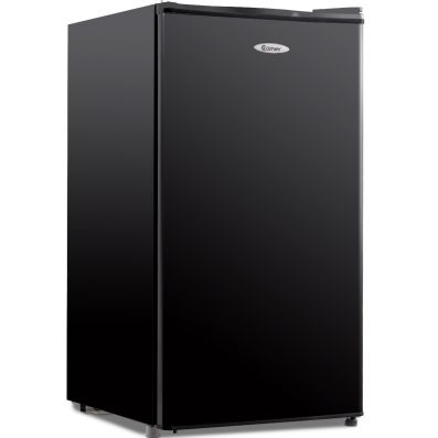 Compacte drank koelkast mini koelkast verstelbare regelbare temperatuur en geluidsarme compressor - Costway