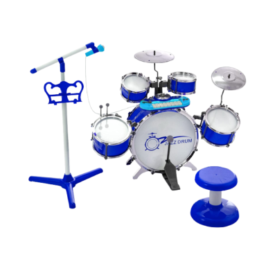 Afhankelijkheid Verdienen Miljard Kinderen Drum Toetsenbord Set met Kruk & Microfoon Standaard Jazz Drum Set  Percussie Instrument Speelgoed - Costway