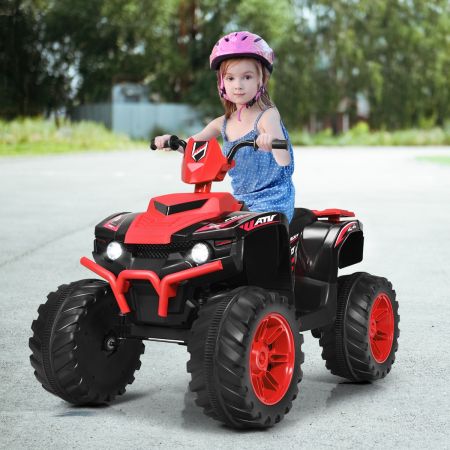 12V Elektrische kinder Quad ATV rijden op auto op batterijen aangedreven 4 wielen atvvoor kinderen vanaf 3 jaar rood