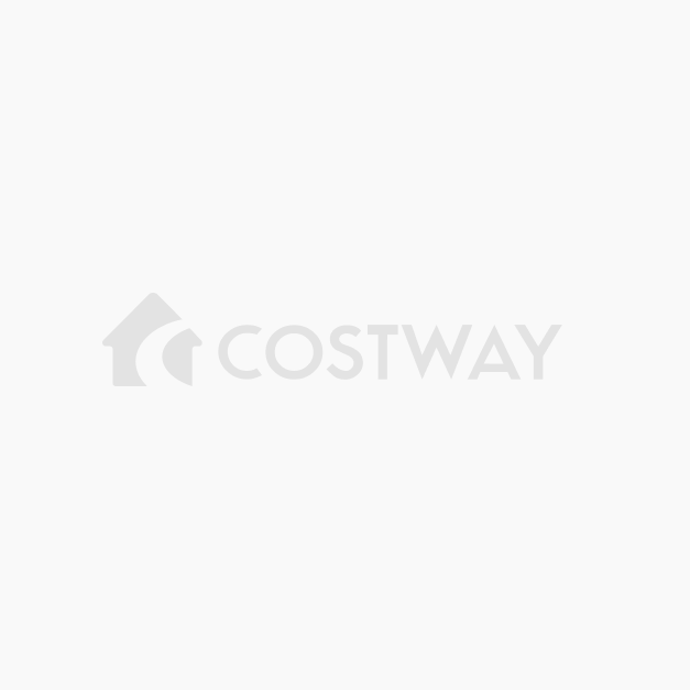 Costway fietstrainer standaard fietsstandaard voor binnen met 5 weerstandsniveaus wielblok met snelsluiting zwart