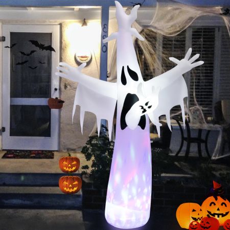 Costway gigantische opblaasbare Halloween-spook Halloween-spook met ingebouwde led-verlichting