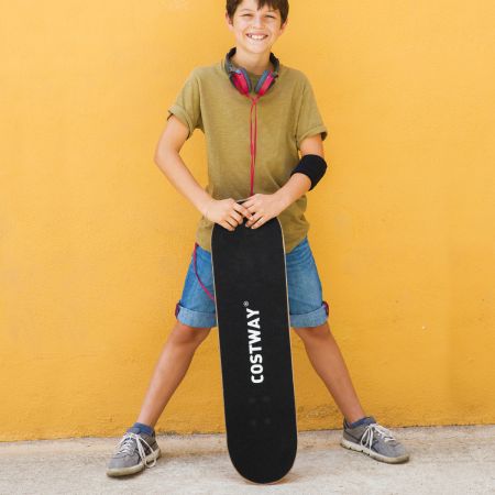 79 cm Kinder Skateboard Compleet Standaard Skateboard Double Kick Concave Skateboard voor Beginners