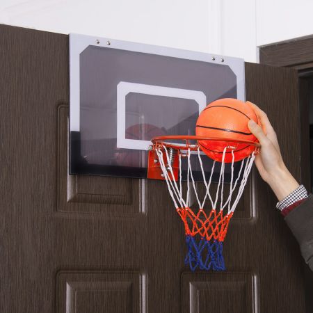 Basketball Hoop Basketbalset Kinderbord met Ring en net 45 x 30 cm