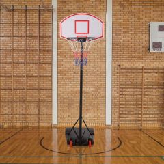 Basketbal standaard Mobiele basketbalring met standaard in hoogte verstelbaar