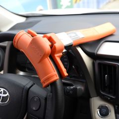 Stuurwiel klauw stuurslot auto auto klauw slot anti-diefstal apparaat met 3 sleutels