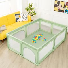 Baby Grondbox Extra Grote Speelplaats voor Baby's en Peuters Niet-Giftige en Stabiele Binnenplaats Activiteitencentrum