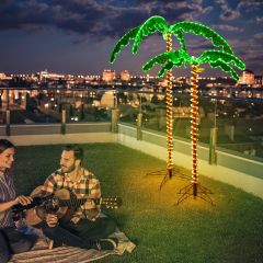 Kunstmatige LED verlicht Palm kunstmatige Palmboom decoratie voor partij unieke Hawaii stijl