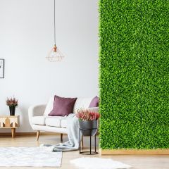 Costway 12 stuks kunstplant muur haag klimop bladeren privacy scherm haag plant windscherm voor tuin 16 &quot;x 23&quot;.