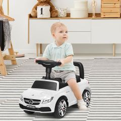 Costway Ride On-kinderwagen met licentie Mercedes Benz Ride On 63 x 28 x 38 cm Zwart/Rood/Wit
