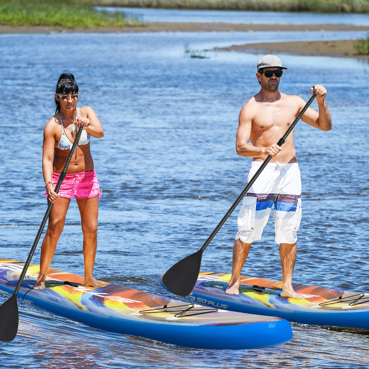 Opblaasbare Staande Paddle Board Opblaasbare Surfplank met Bonus SUP Accessoires & Draagtas